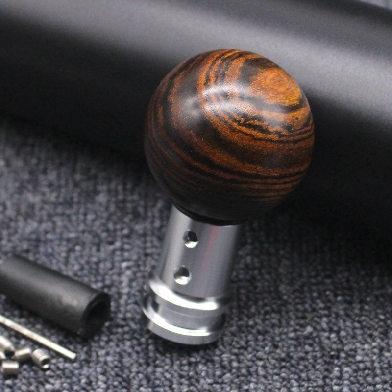 Car Modification Solid Wood Gear Head Manual Gear Universal Personalized Automatic Gear Handball Gear Shift Handle Gear Head