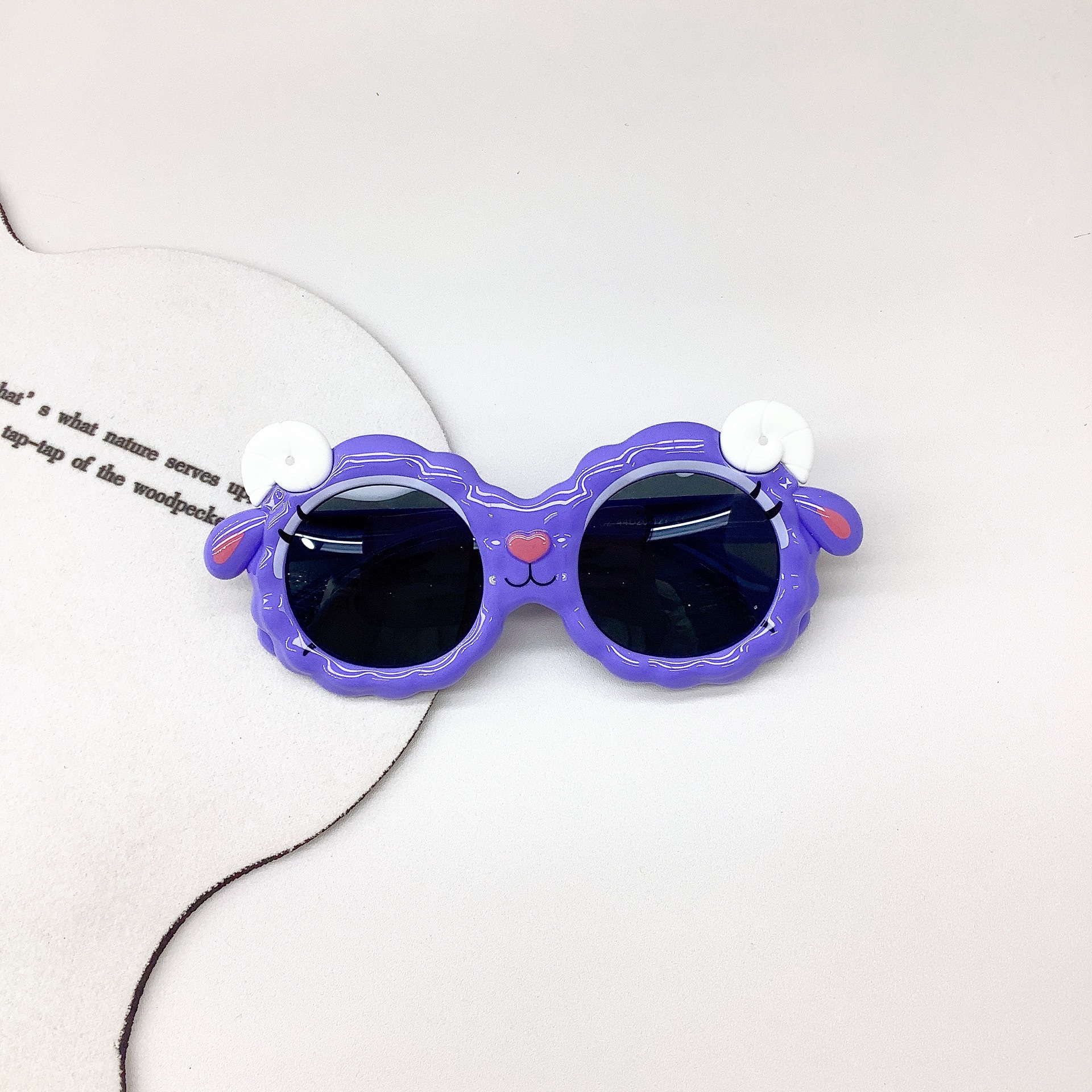 New Fashion Silicone Polarized Kids Sunglasses Sun Protection Uv Protection Girls Alpaca Sunglasses Uv Protection