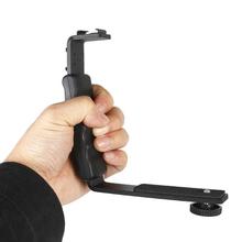 L-Shaped Photography Grip, 2 Hot Shoe Mount Camera Flash跨境