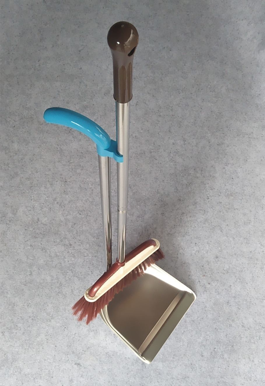 垃圾灰斗家用畚斗撮子簸箕加厚铲一体扫地清洁用品畚箕不锈钢单个