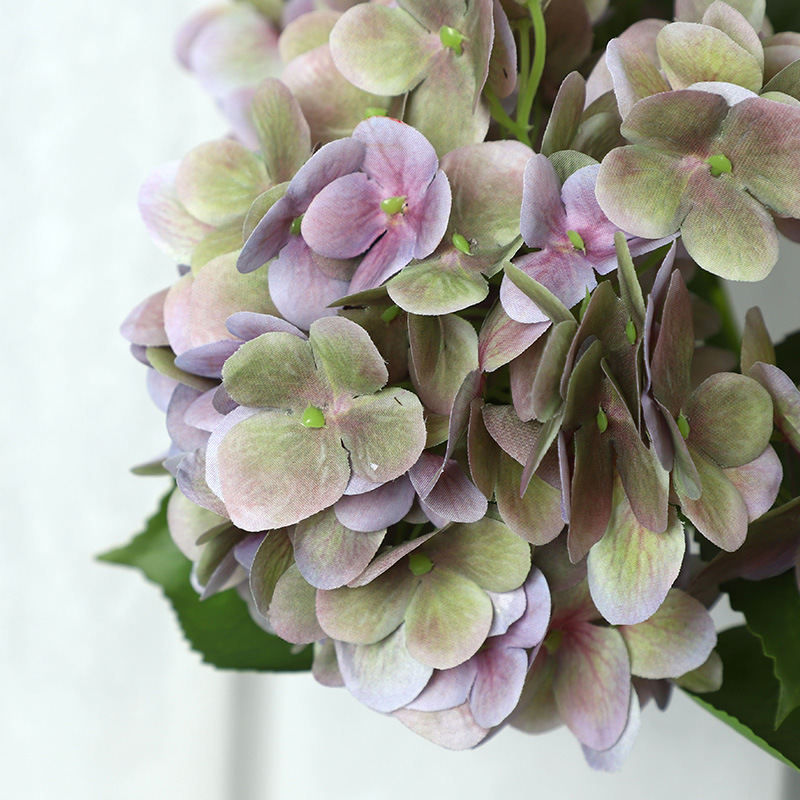 航宾3d打印钻石绣球 花卉盆景摆设婚庆仿真花装饰仿真绣球花批发