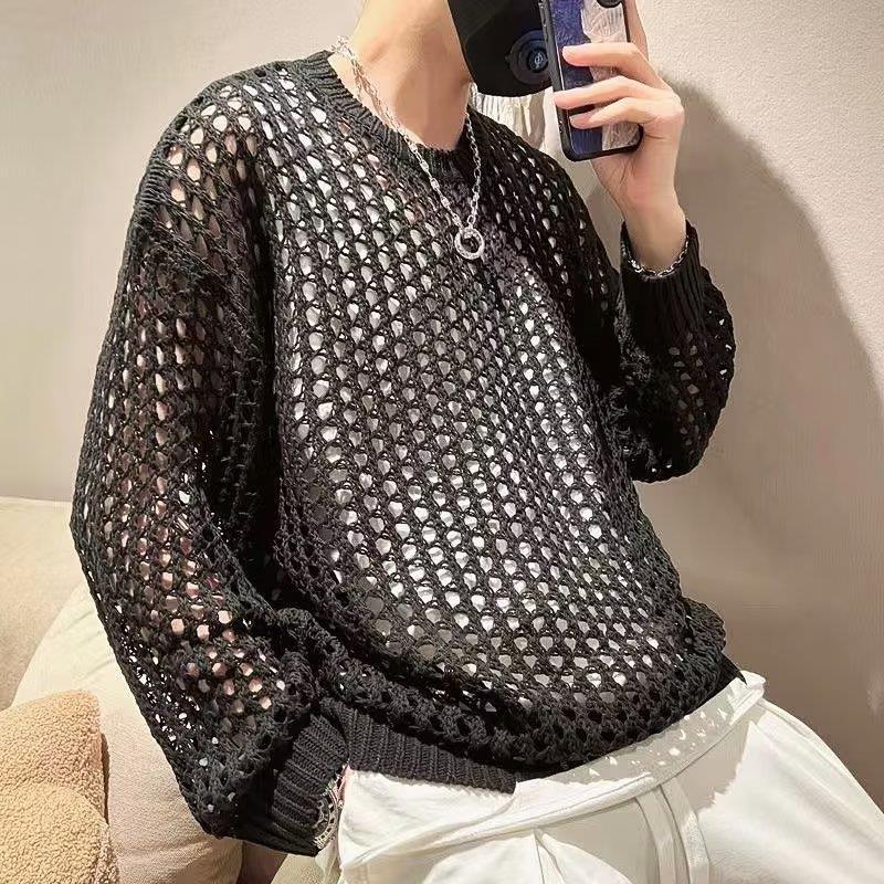 男生酷毛衣
