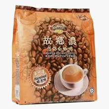 咖啡速溶 故乡浓怡保白咖啡3合1原味   600克/袋休闲零食