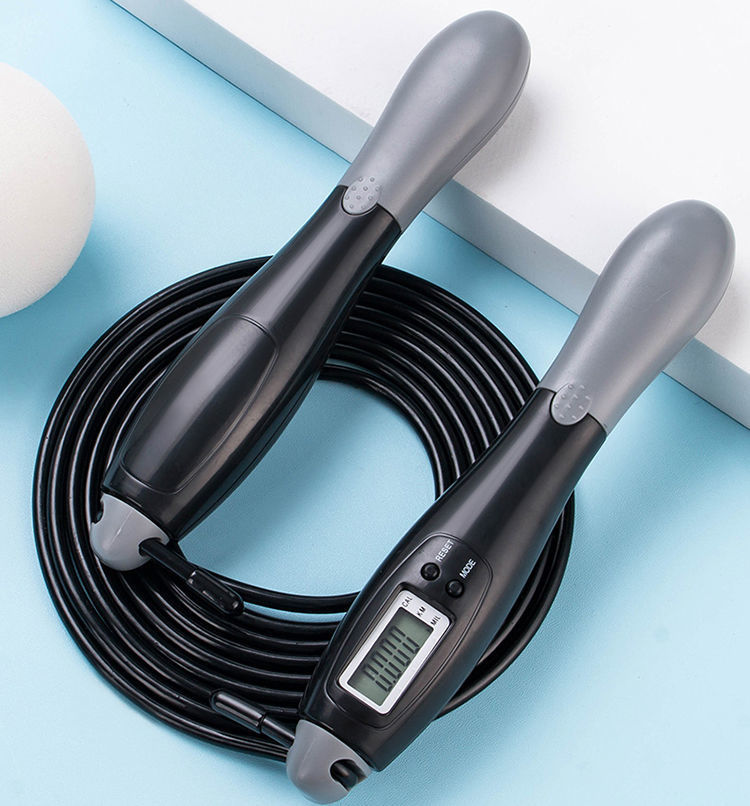 计数跳绳学生中考体育达标训练专用成人卡路里计时计数器电子跳绳