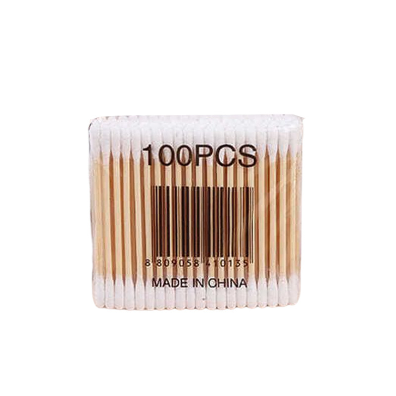 Cotton Swab Ear Picking Ear-Picking Disposable Bag Double-Headed Household Cotton Swab Makeup Removing Cosmetic for Beauty Use Cotton Swab Stick