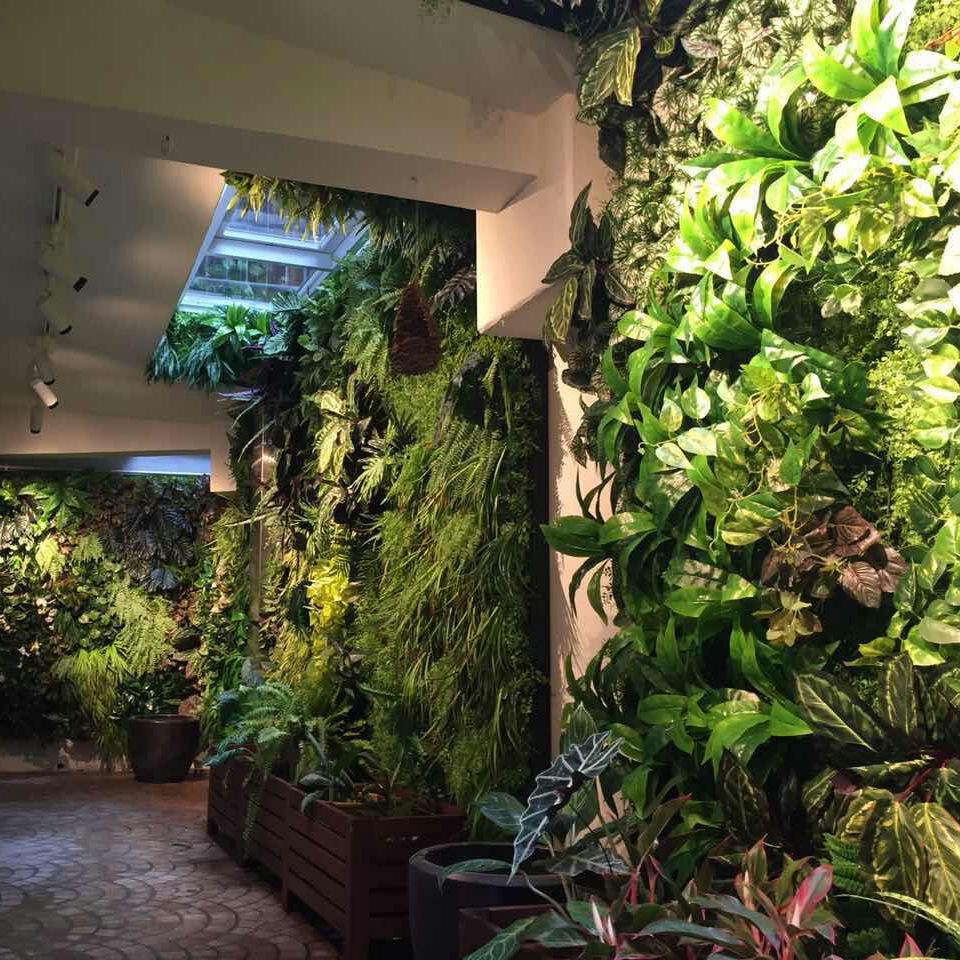 仿真植物墙装饰 室内绿色植物墙 餐厅酒吧人造植物墙假绿植批发