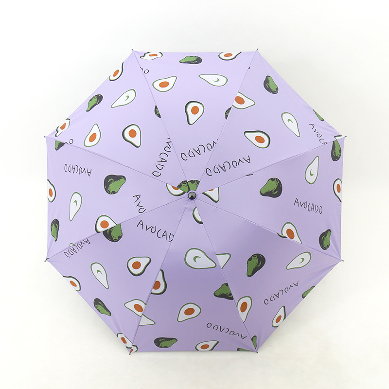 Fresh Fruit Umbrella Student Folding Uv-Proof Sun-Proof Sun-Proof Women's Dual-Use Sun Umbrella Folding Wholesale