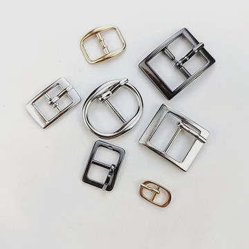 锌合金鞋扣配饰高跟鞋卡扣配件鞋挂钩五金带针日字扣皮带扣吊坠扣