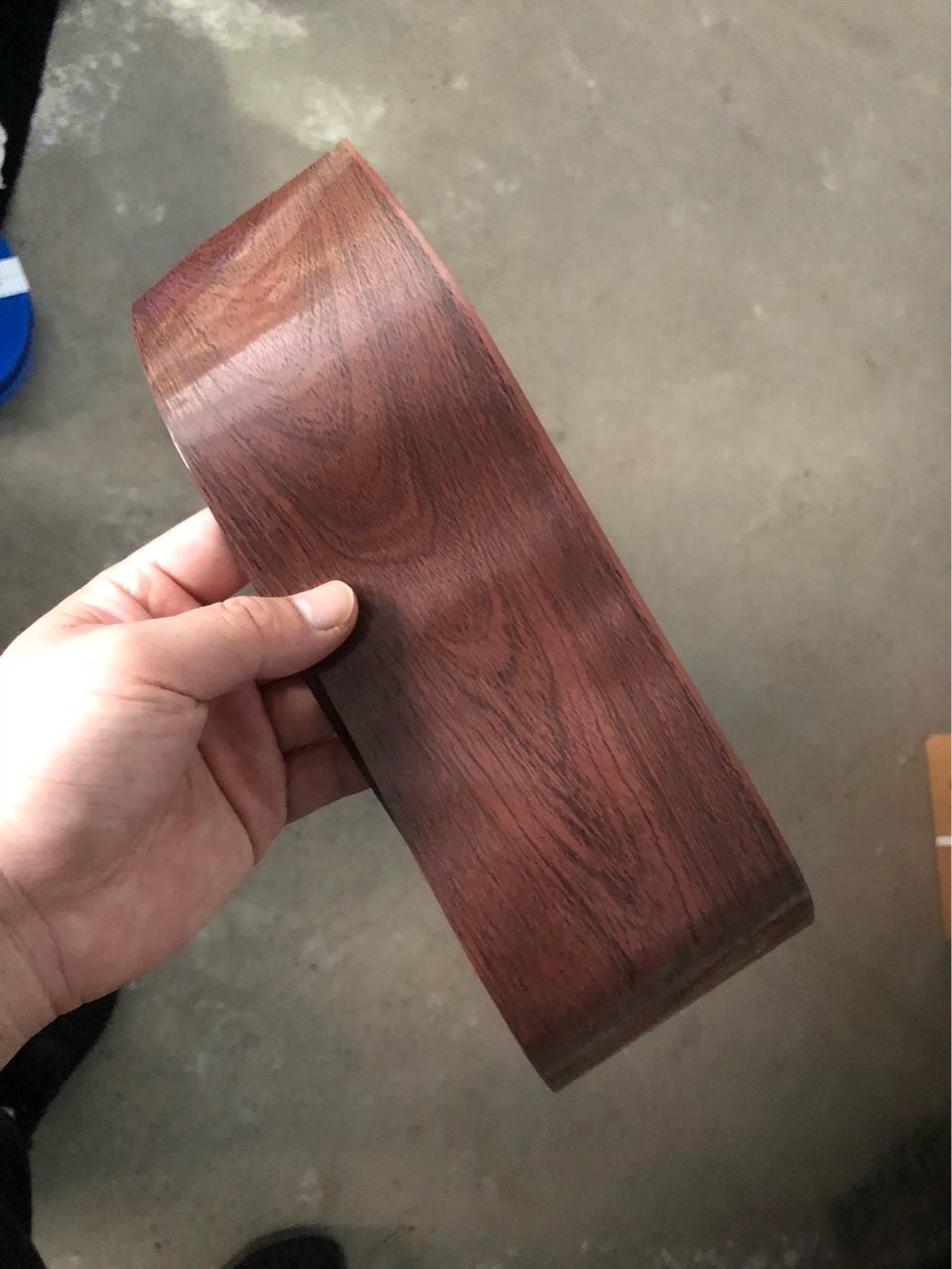 pvc仿木纹热缩管 家具腿用热缩膜 现货直径50mm