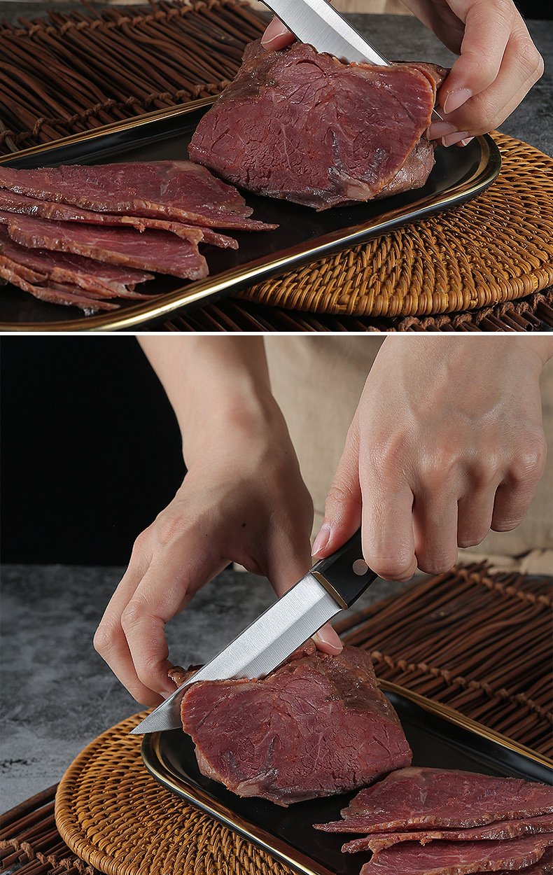 现货蒙古族手把肉刀切羊肉刀切肉刀多用小刀水果刀烧烤刀不锈钢刀