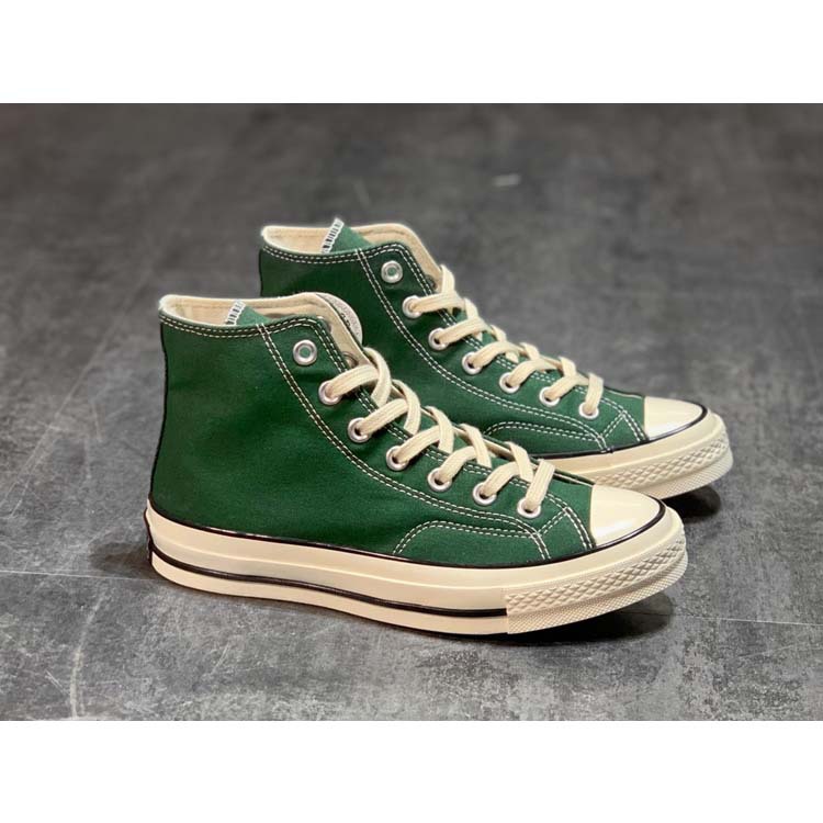 2022新款1970s森林绿高帮情侣款男鞋女鞋帆布鞋
