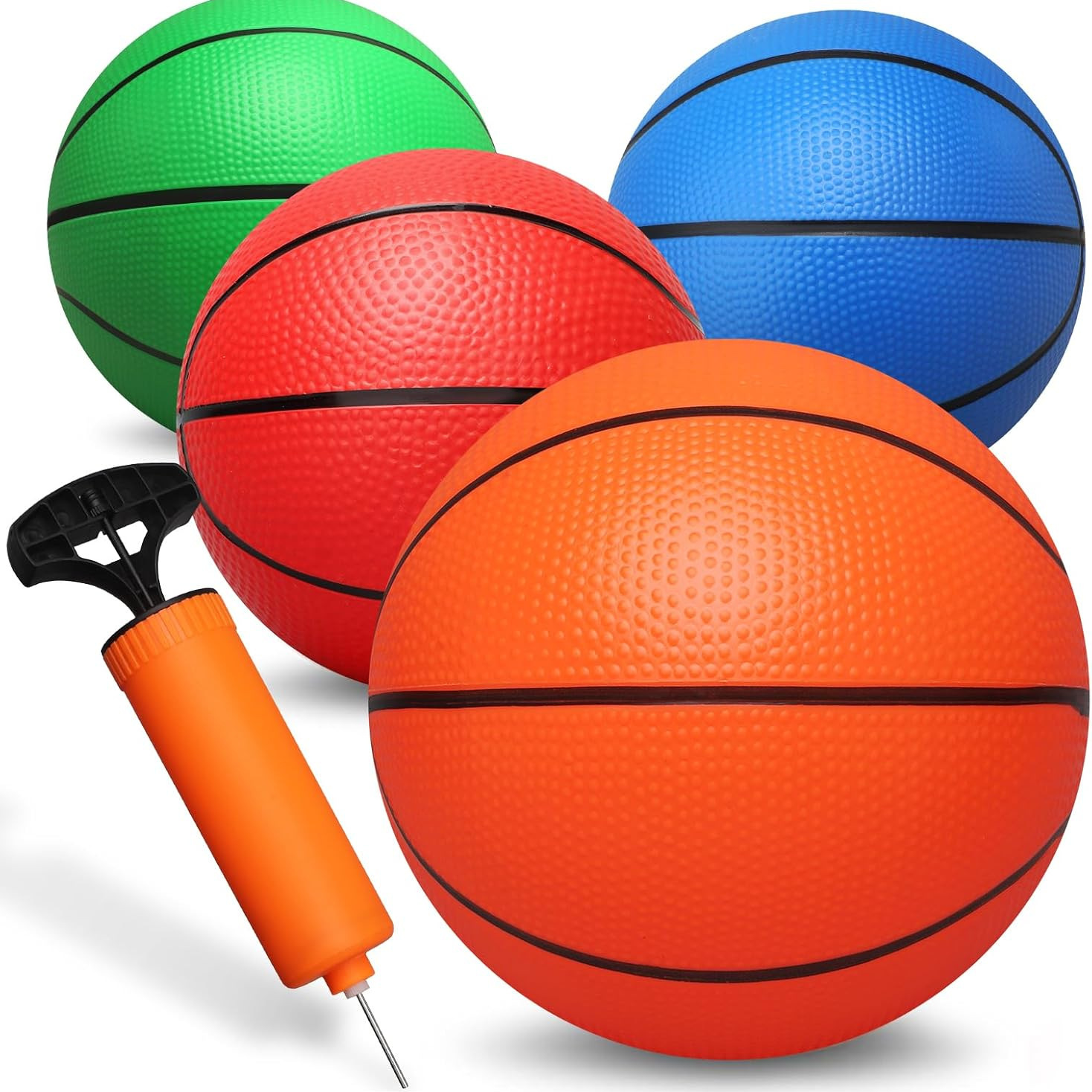 充气球儿童篮球小皮球幼儿园球宝宝西瓜球按摩球充气球类玩具