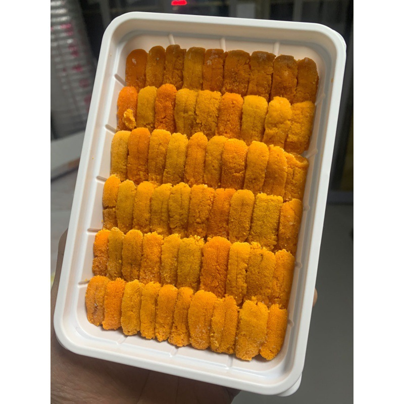 大连特产马粪海胆肉新鲜冷冻海胆黄纯海胆膏料理炒海胆