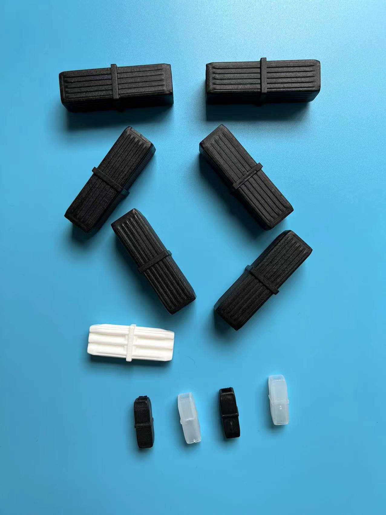 20方管连接器塑料管连接件方管连接件免焊接置物架微波炉架接头