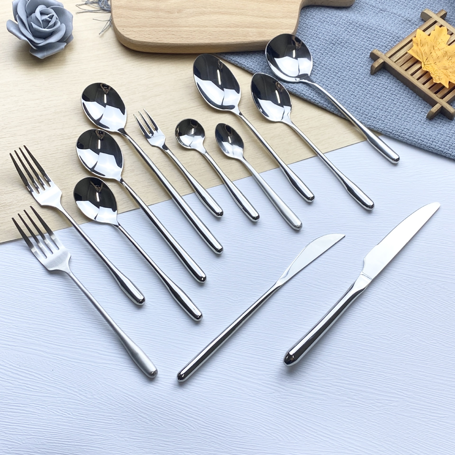 不锈钢餐具空心柄