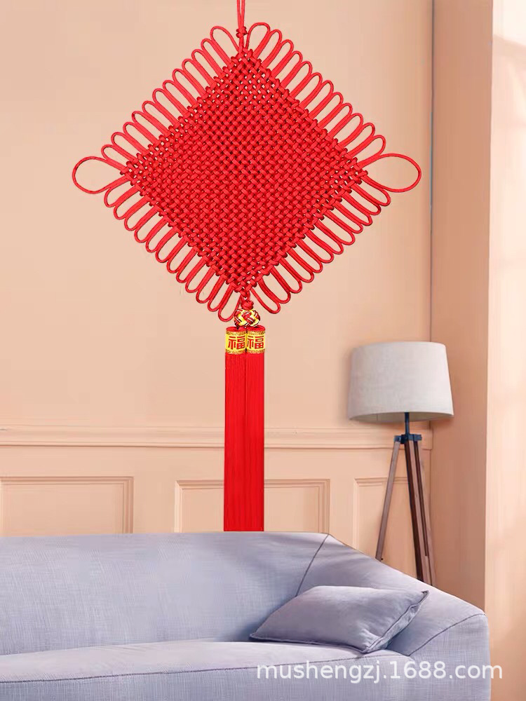 1号线加粗中国结大小号中国结同心结丝线中国结家居挂饰厂家批发