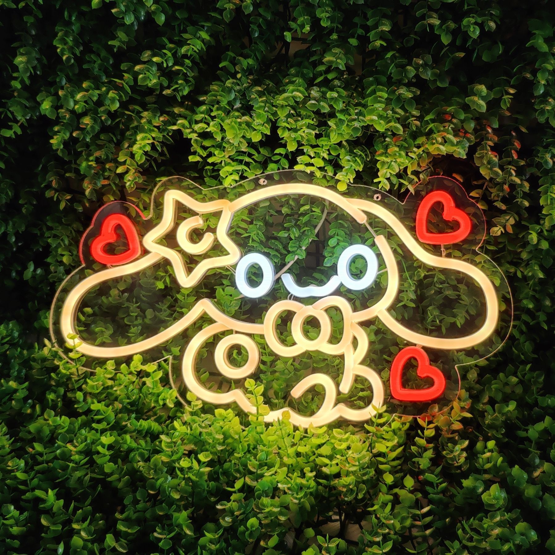 跨境工厂亚马逊led图案霓虹灯制作装饰氛围柔性广告灯牌网红造型