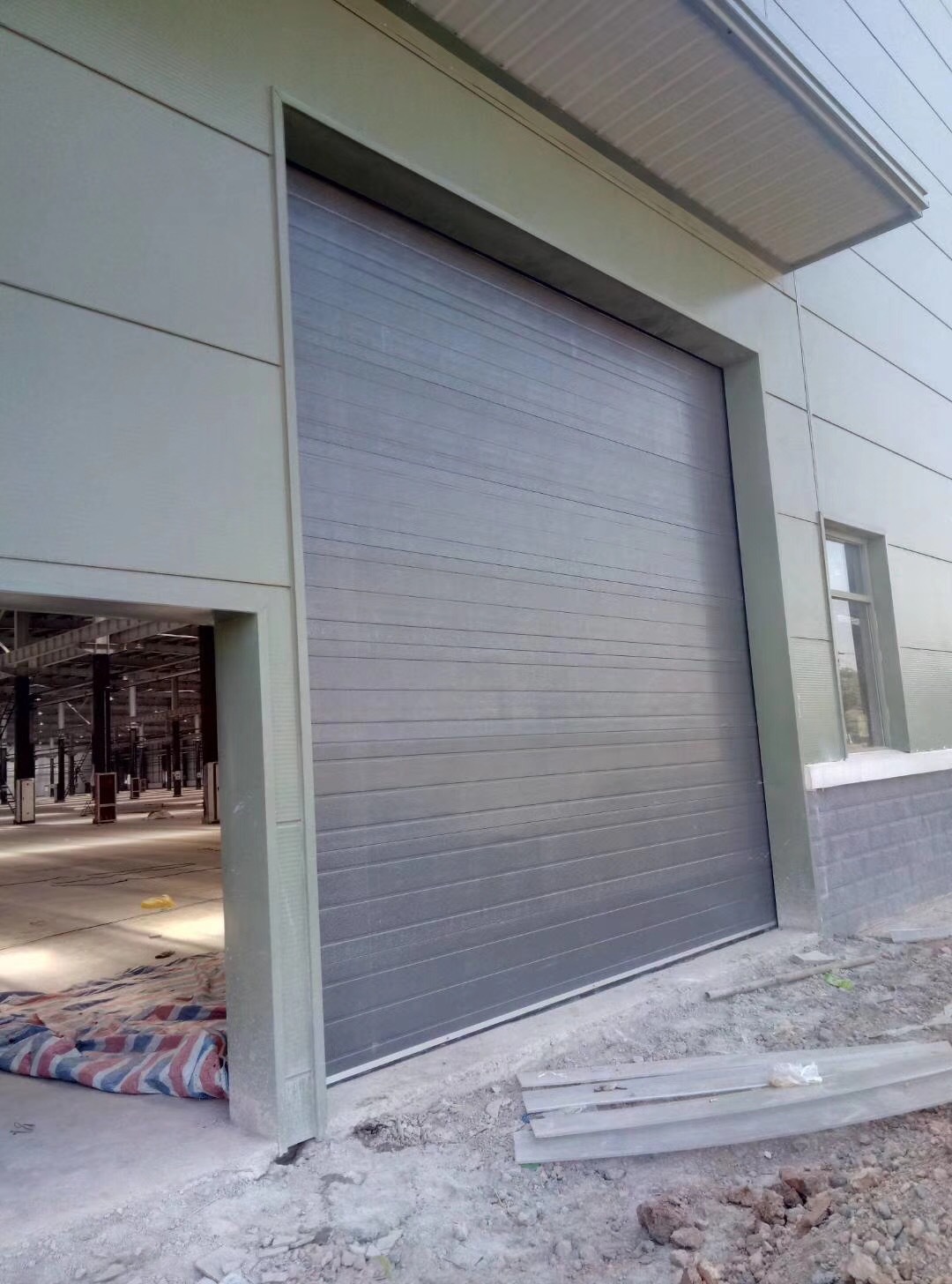 工业门 车间彩钢大门 工业保温平开门工厂车间仓库电动工业门-阿里巴