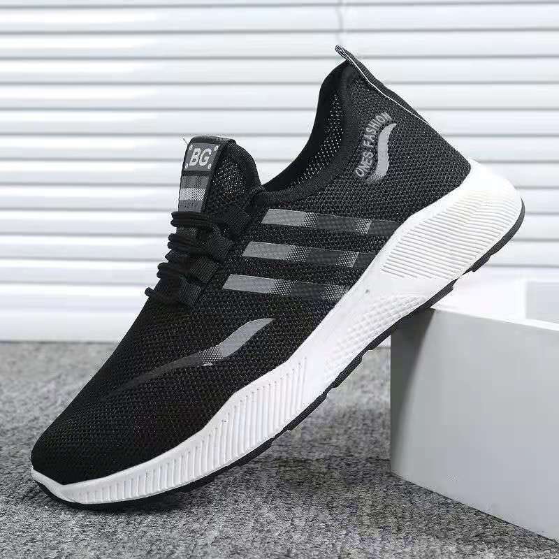 Travel Canvas Coconut Fashion Shoes Flying Woven Men's Running Shoes 2022 Summer Casual Sneaker Men's Sneakers