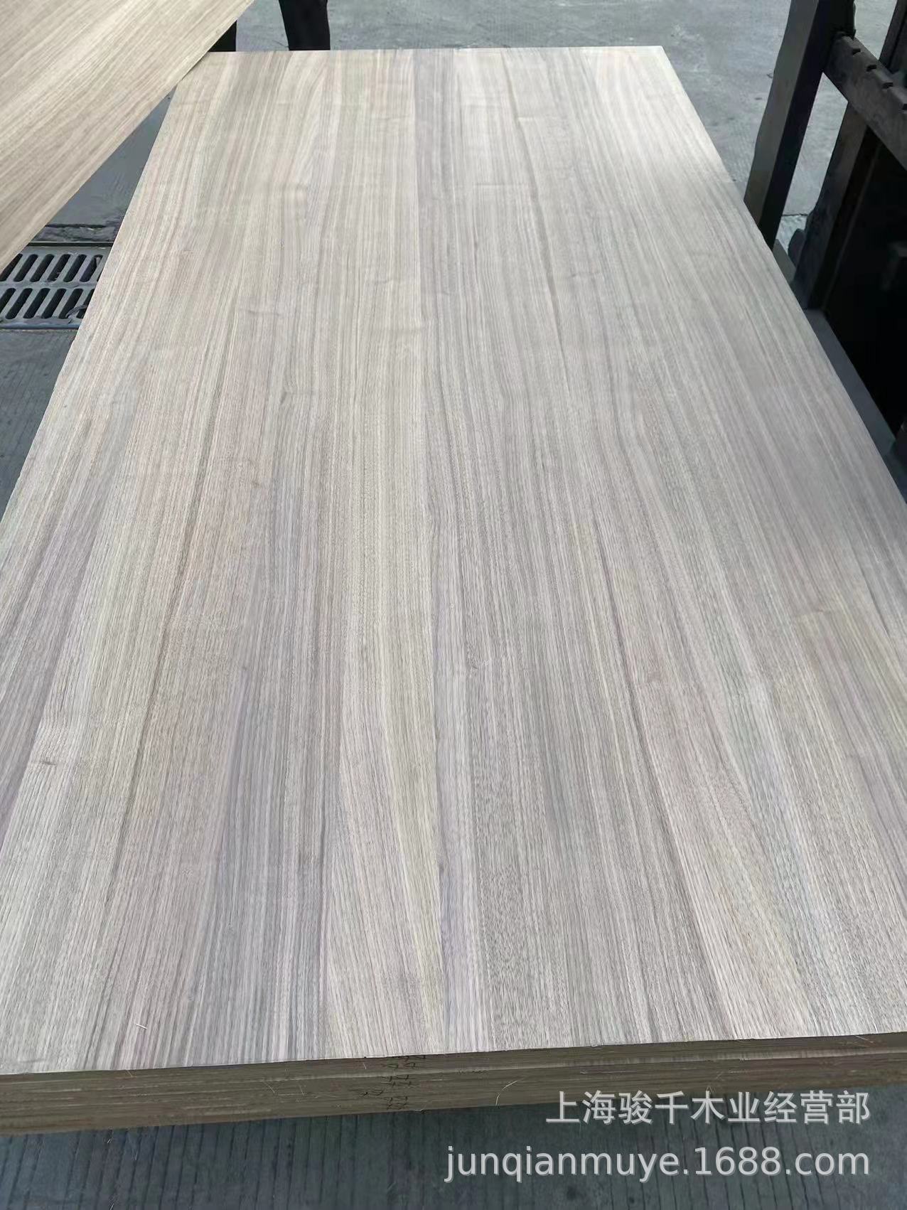 黑胡桃直纹贴面板黑胡桃柜体柜门贴面板天然北美黑胡桃木饰面板