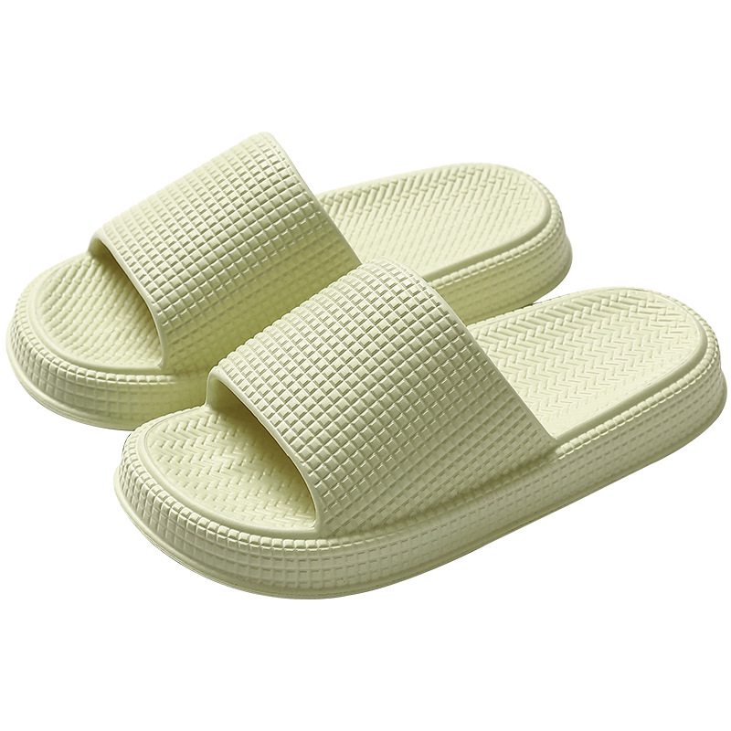 Bathroom Slippers Women's Summer Home Shit-Feeling Slippers Non-Slip Home Thick Bottom Indoor Eva Sandals Men's Wholesale