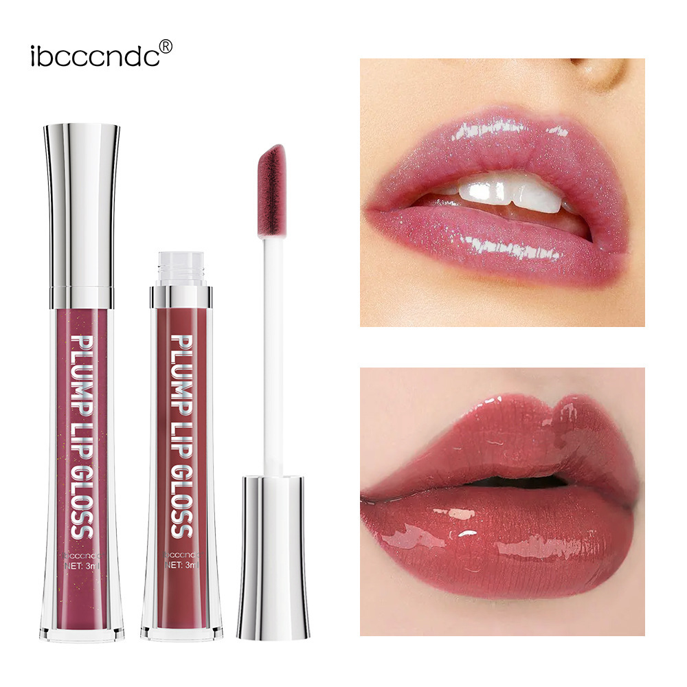 Ibcccndc New Dudu Lip Gloss Lightweight Lip Balm Colored Glass Mirror Liquid Big Mouth Lip Gloss