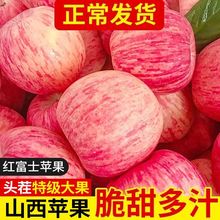 山西冰糖心苹果10斤批新鲜水果当季应季红富士丑苹果整箱现季一箱