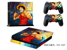 厂家直销出货快PS4老版痛机贴PS4厚机11/12型动漫痛贴彩贴保护贴