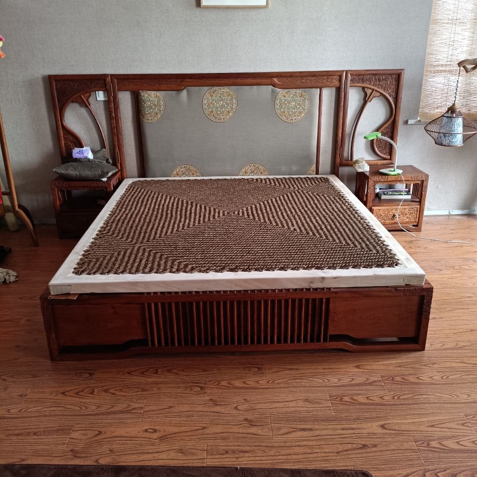 加硬棕藤床垫硬床垫棕绷床垫腾绑棕绑山棕硬棕垫棕棚床垫粽绷滕棚