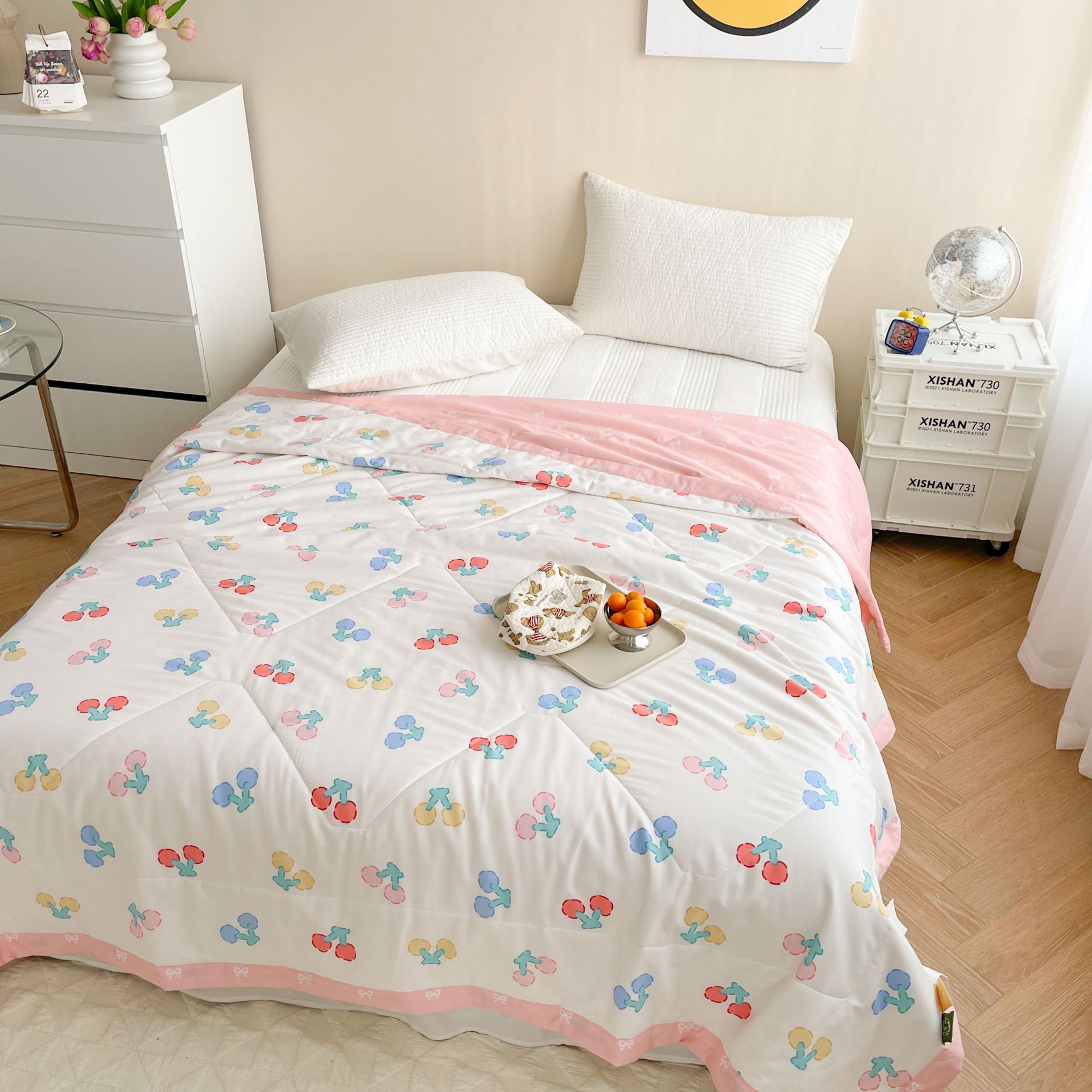 ins全棉花夏被纯棉艾草夏凉被新疆长绒棉宝宝儿童成人空调被子芯