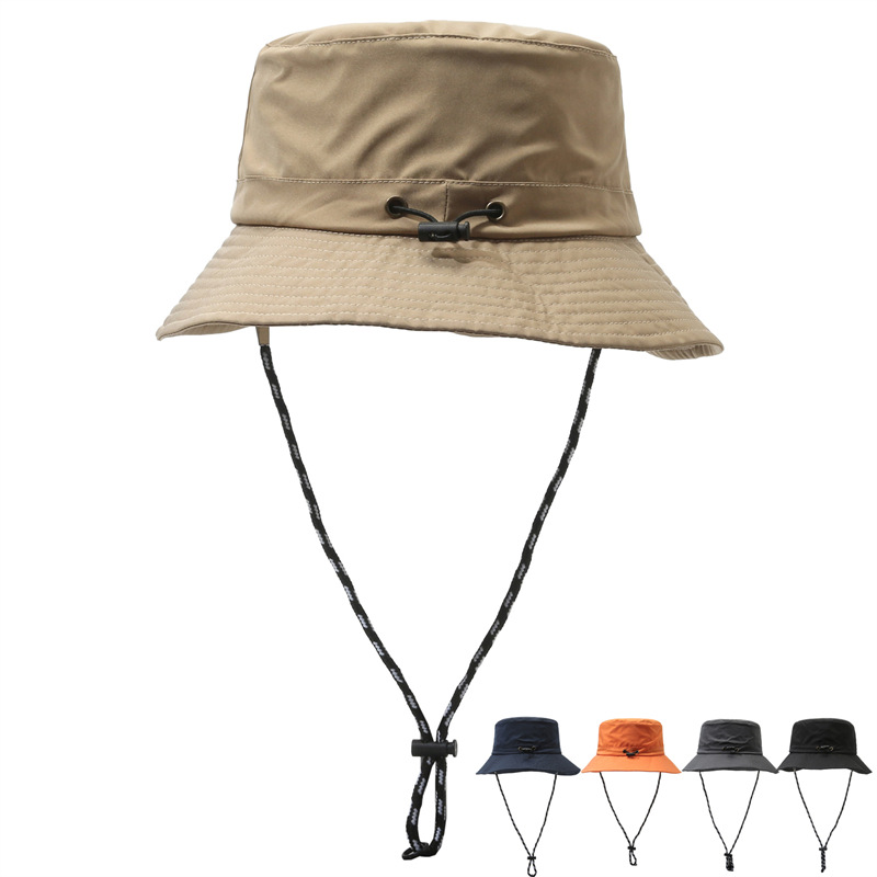 New Outdoor Climbing Hat Men's and Women's Summer Fishing Sun Protection Hat Sun Hat Foldable Storage Bucket Hat