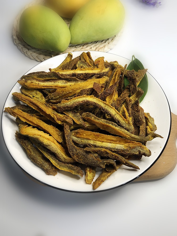 甘草芒果干带核传统凉果80后小时候广东蜜饯零食咸甘味芒果条酸甜