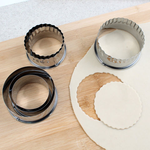 厂家不锈钢饺子皮模具包饺子工具压饺子皮切饺子皮器三件套五件套