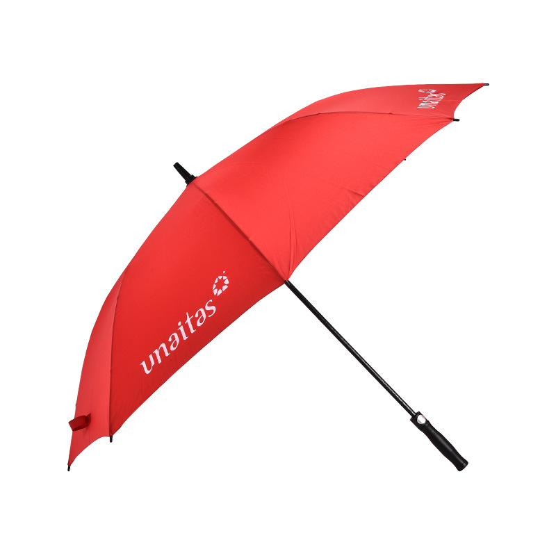 30-Inch 8-Bone Straight Handle Umbrella Printed Logo Advertising Umbrella Windproof Umbrella Business Golf Umbrella Customization