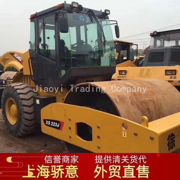 出进口 外贸二手压路机 xs223j263j单钢轮振动压路机 22吨 26吨大