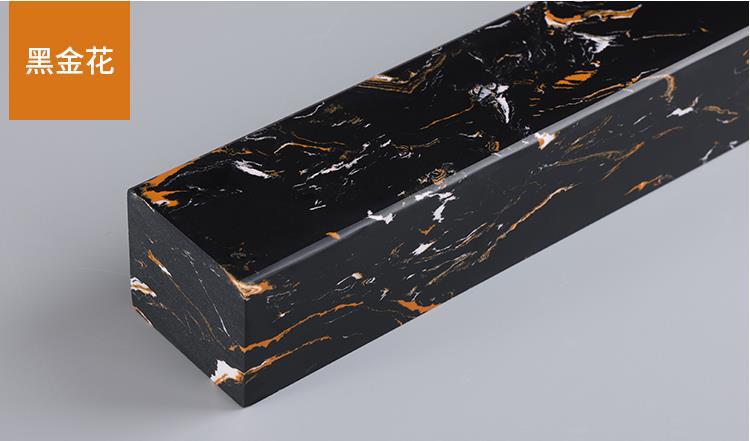 卫生间实心石基通体大理石挡水条 浴室花岗石挡水条大理石隔水条