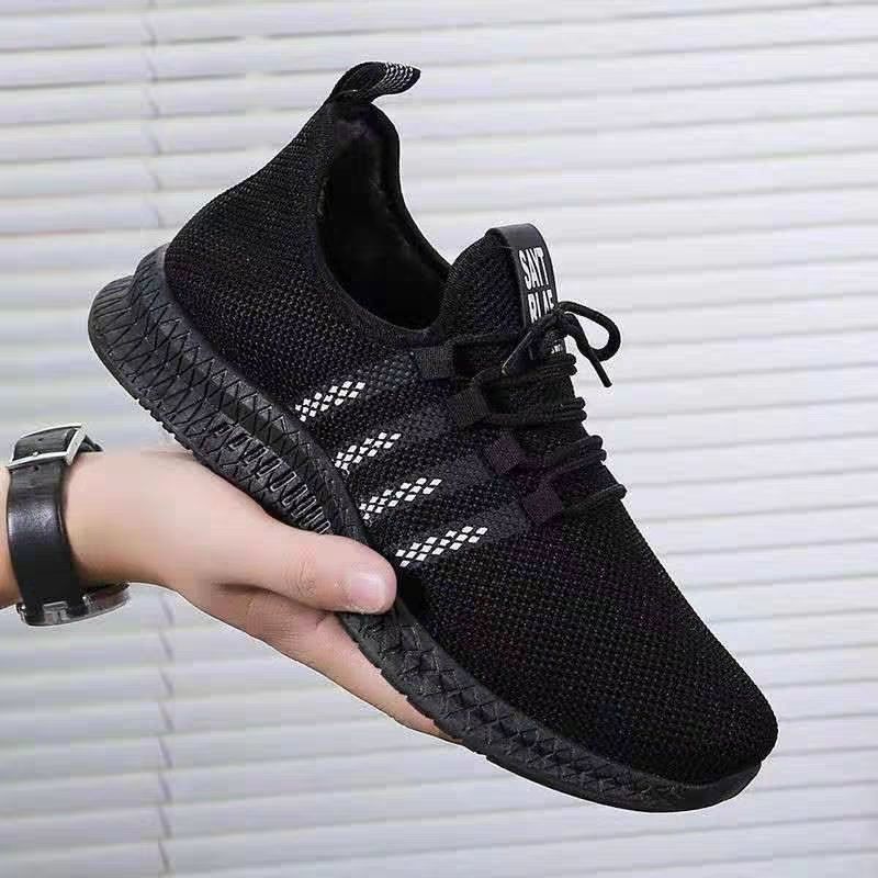 Summer Men's Sneaker Trendy All-Matching Fitness Running Shoes Men's Pumps Training Shoes Foreign Trade Breathable Mesh Shoes
