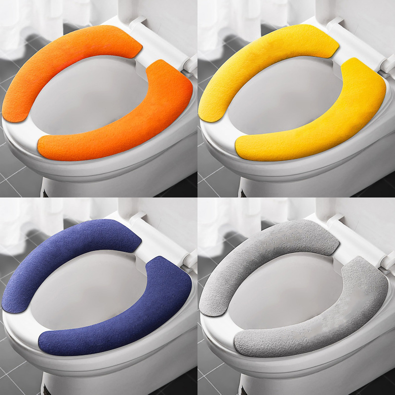 Toilet Seat Summer Household Happy Day Adhesive Toilet Cushion Four Seasons Universal Toilet Pad Toilet Toilet Seat