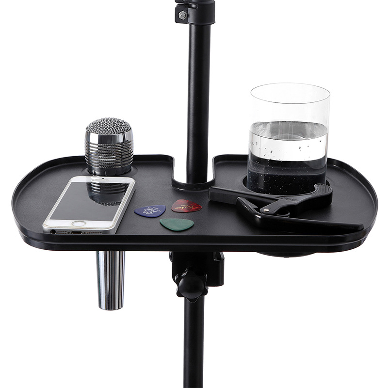跨境热销声卡托盘麦克风支架 直播k歌话筒支架 金属置物架-阿里巴巴
