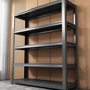 双层加厚货架置物架仓储仓库钢制展示架多层落地收纳加厚铁架子05