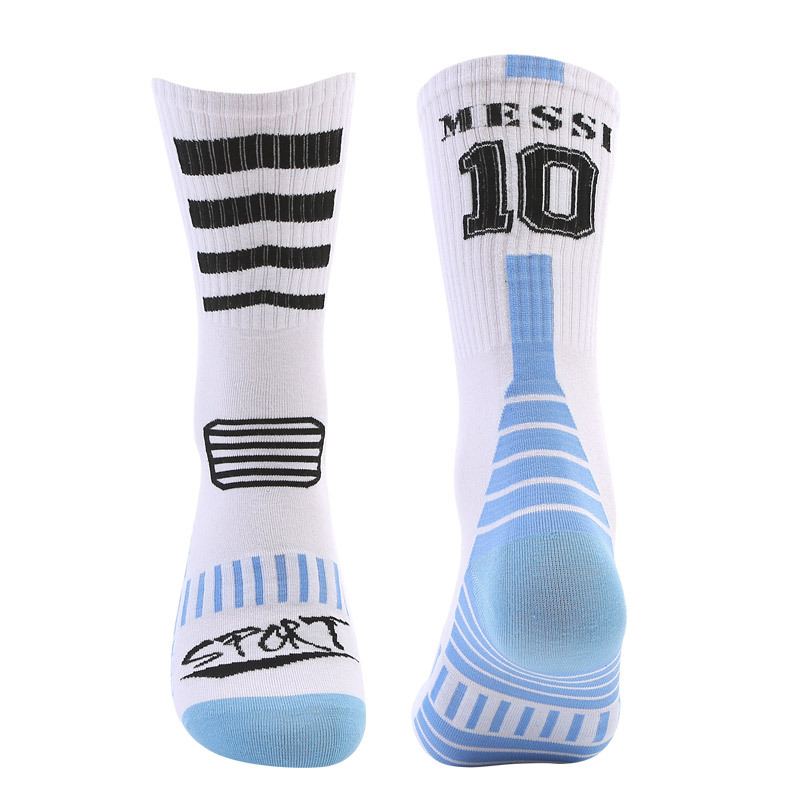 Long Tube Soccer Socks Thin Sports Men Socks New Club World Cup Sweat-Absorbent Wear-Resistant Soccer Socks