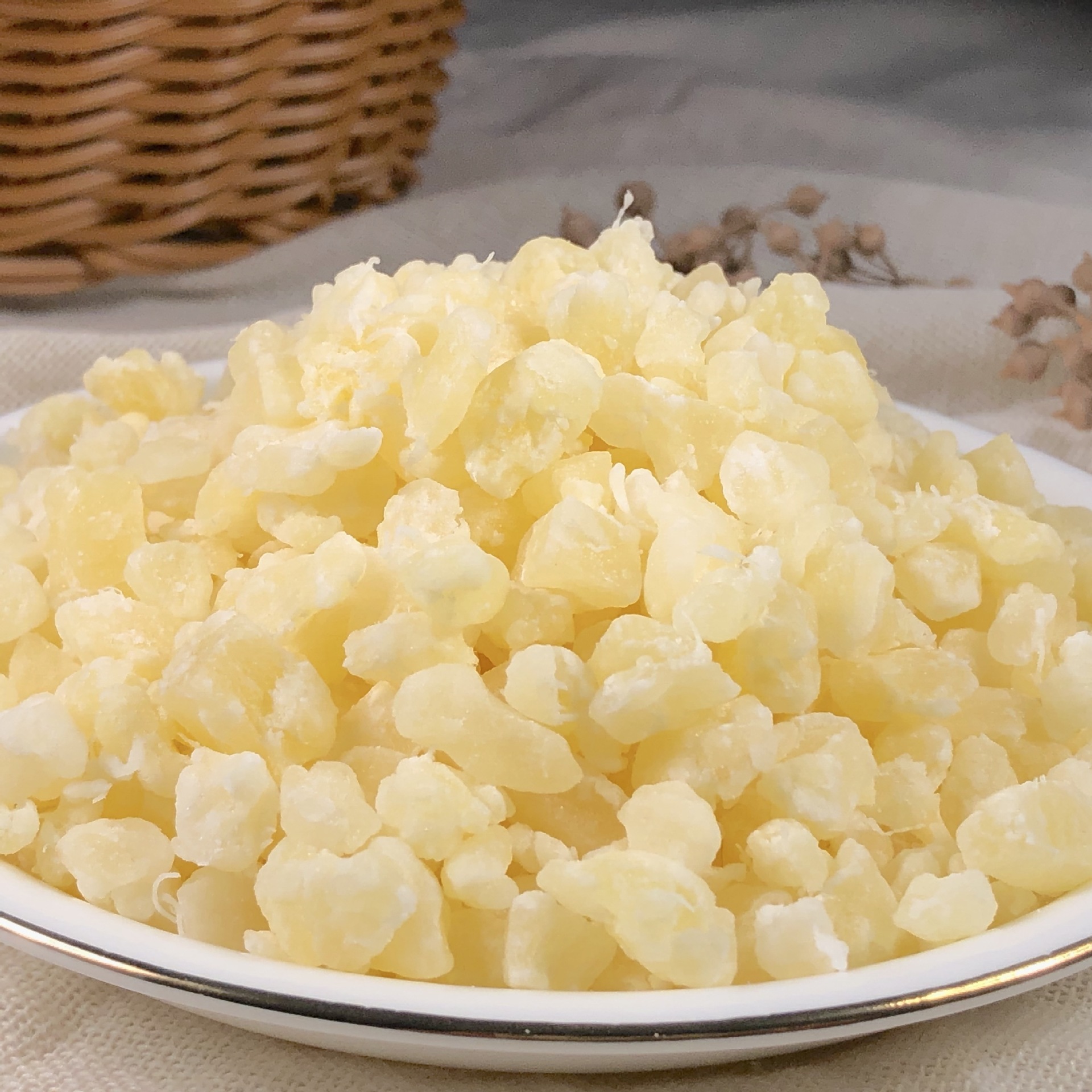 泰国3-7mm菠萝丁凤梨丁水果燕麦烘培原料月饼馅料汤圆馅料水果茶