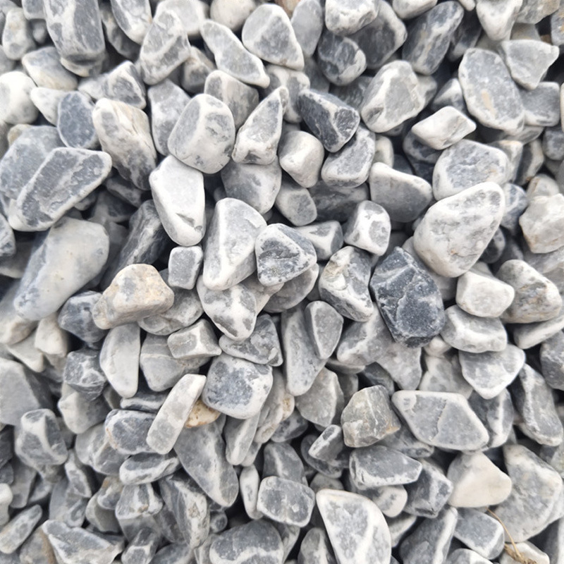 灰色砾石 灰色滚圆石子 灰色鹅卵石 灰色透水胶粘石 浅灰色卵石