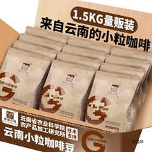 云南农科院小粒咖啡豆中度烘焙阿拉卡比意式手冲可雷惠批发