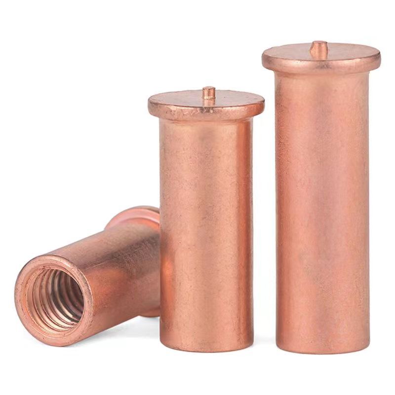 Welding for Arc Welding Standoff Pt Type Internal Thread Stud Welding Nut Spot Welding Thread Insert Copper Plated