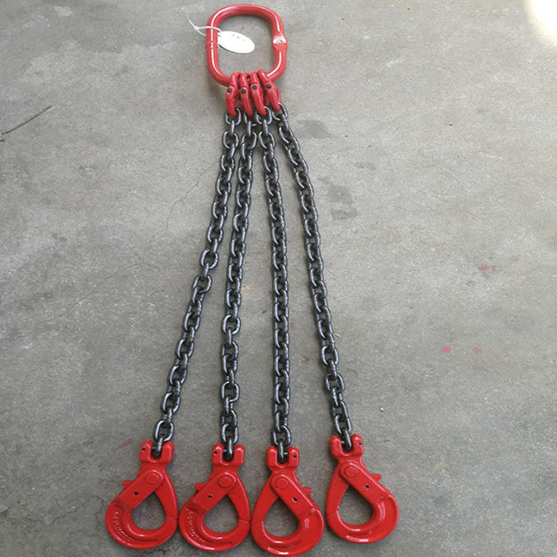 起重吊链锰钢铁链条吊索具吊钩行车模具挂钩吊车吊具自锁钩安全钩