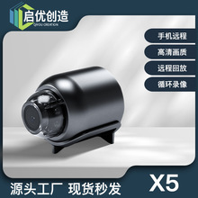 X5摄像头运动远程无线高清夜视室内高清网络监控插电家用摄像头机