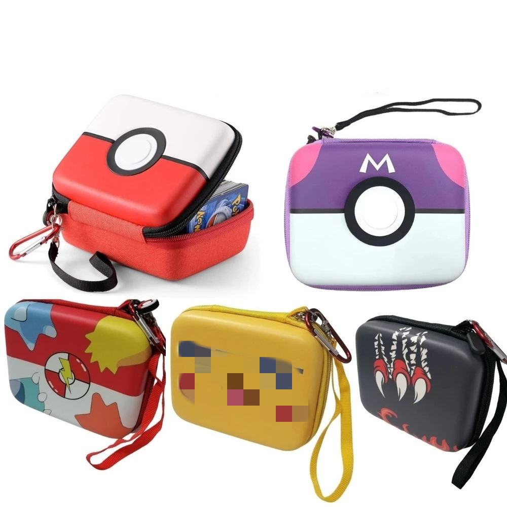 跨境240张口袋妖怪卡盒 神奇宝贝皮丘卡牌收藏卡包 活页夹卡册