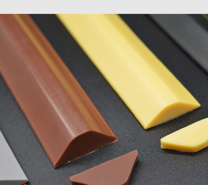 硕宗供浴室门槛挡水条 干湿分离可弯曲硅胶条 异型自粘硅胶密封条