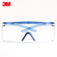 3M3701ASGAF防护眼镜防雾刮擦防飞溅防紫外线防风沙尘骑行护目镜